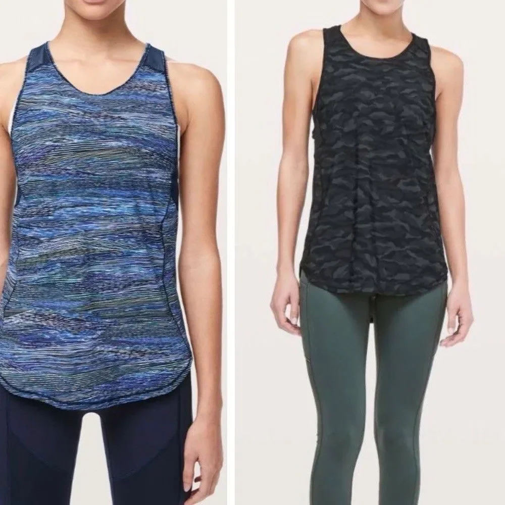 Lululemon  BUNDLE OF 2 Women Sculpt Tank II Sleeveless Top 6